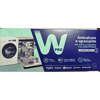Средство для удаления накипи для стиральных и посудомоечных машин 12 пакетиков Wpro (484000008814)