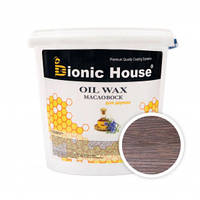 Масло-воск для дерева с пчелиным воском Bionic House Макассар 3л