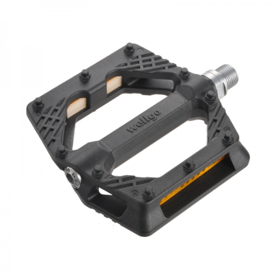 Pedali Flat Pedali Wellgo B087u Педали Wellgo B087U BMX, черный