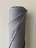 Сіра сорочково-платтєва лляна тканина, 100% льон, колір 192/1559, фото 2