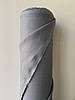 Сіра сорочково-платтєва лляна тканина, 100% льон, колір 192/1559, фото 7