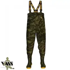 Вейдерси Vass E 785 Series Camo Chest Wader