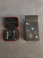 Комплект объективов для камеры телефона Selvim Upgrade 4 в 1: объектив «рыбий глаз» 235°+калейдоскоп+25X