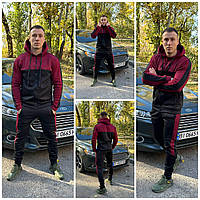 Мужской спортивный костюм, ткань "Трикотаж" 48, 50, 52, 54, 56 размер 48