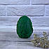 Зелена воскова свічка - Яйце-оберіг, фото 2