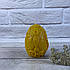 Жовта воскова свічка - Яйце-оберіг, фото 2