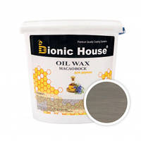 Масло-воск для дерева с пчелиным воском Bionic House Грей 10л