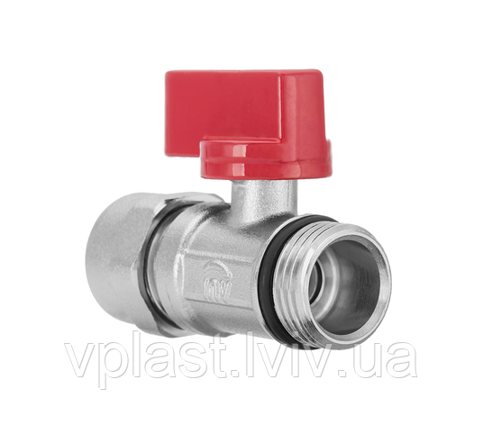 Кран кульовий Mini 16х1/2", фото 1