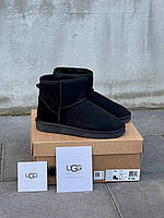 Замшевые угги женские и мужские Ugg Classic Mini II Boot. Модные унисекс Угги.