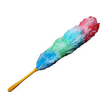 Волоть для видалення пилу Static Duster кольорова із жовтою ручкою 62 см