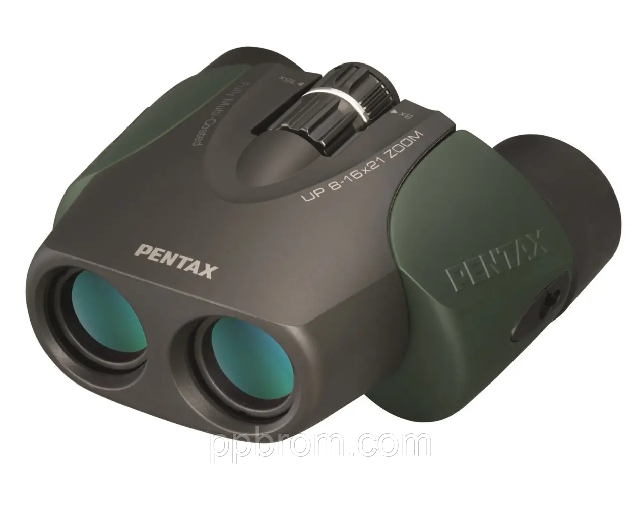 Бінокль Pentax UP 8-16x21 Green (61963)