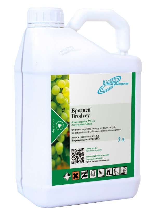 Бродвей, фунгіцид Хімагромаркетинг, азоксістробін, 5 л