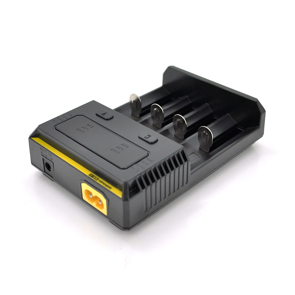 Зарядний пристрій універсальний Nitecore Intellicharger i4, 4 канали, LED інд., Підтримує Li-ion, Ni-MH і