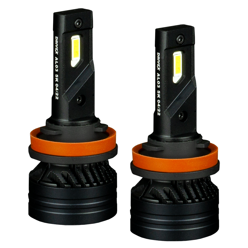 LED лампи автомобильні DriveX AL-03 H11 6000K LED 45W CAN 12-24В, фото 1