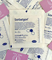 Sorbalgon,( сорбалгон ),альгітна повязка для лікування і загоювання глибоких ран , 10 см x 10 см, 1 шт.