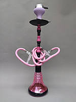 Кальян Hookah Dilara Plus Pink высотой 61см на 2 персоны