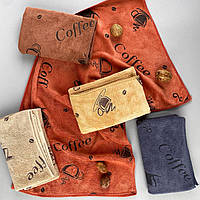 Набір кухонних серветок Coffee 5 шт. (мікрофібра), 50х25 см.