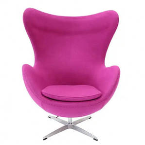 Крісло для релаксу Егг (Egg) різні кольори Рожевий