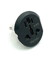 Мережевий перехідник Marken KT168 універсальний 250V 16A Біло_Сірий