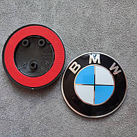 Емблема БМВ 3 серія Ф30 Ф31 82 мм BMW F30 F31 значок на передній бампер