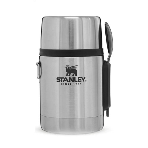 Термос для їжі з ложкою Stanley Adventure 0.53 л Stainless Steel (10-01287-032)