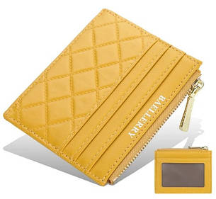 Кардхолдер кредитниця гаманець Baellerry Yellow, фото 1