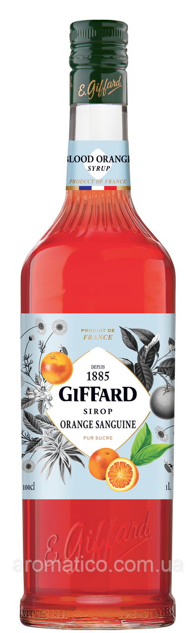 Сироп Giffard Червоний апельсин 1л.