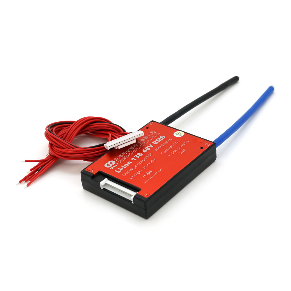 BMS плата DaLy Li-ion 48V 13S 50A симетрія