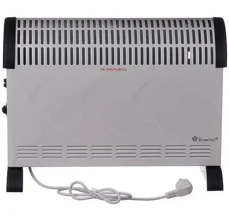 Конвектор — нагрівач Domotec Heater MS — 5904 2000 W механічний захист від перегрівання, фото 2