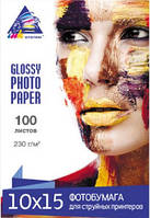Фотопапір INKSYSTEM Glossy Photo Paper 230g, 10x15, 100 аркушів