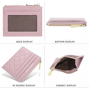 Кардхолдер кредитниця гаманець Baellerry Light Purple, фото 3