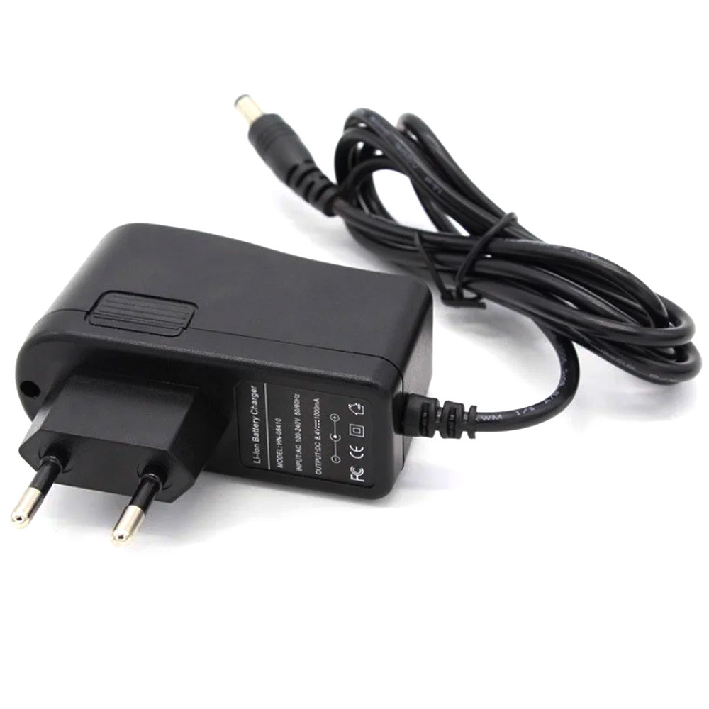 Зарядний пристрій для літієвих акумуляторів 4.2V 1A, штекер 5.5/2.5, BOX