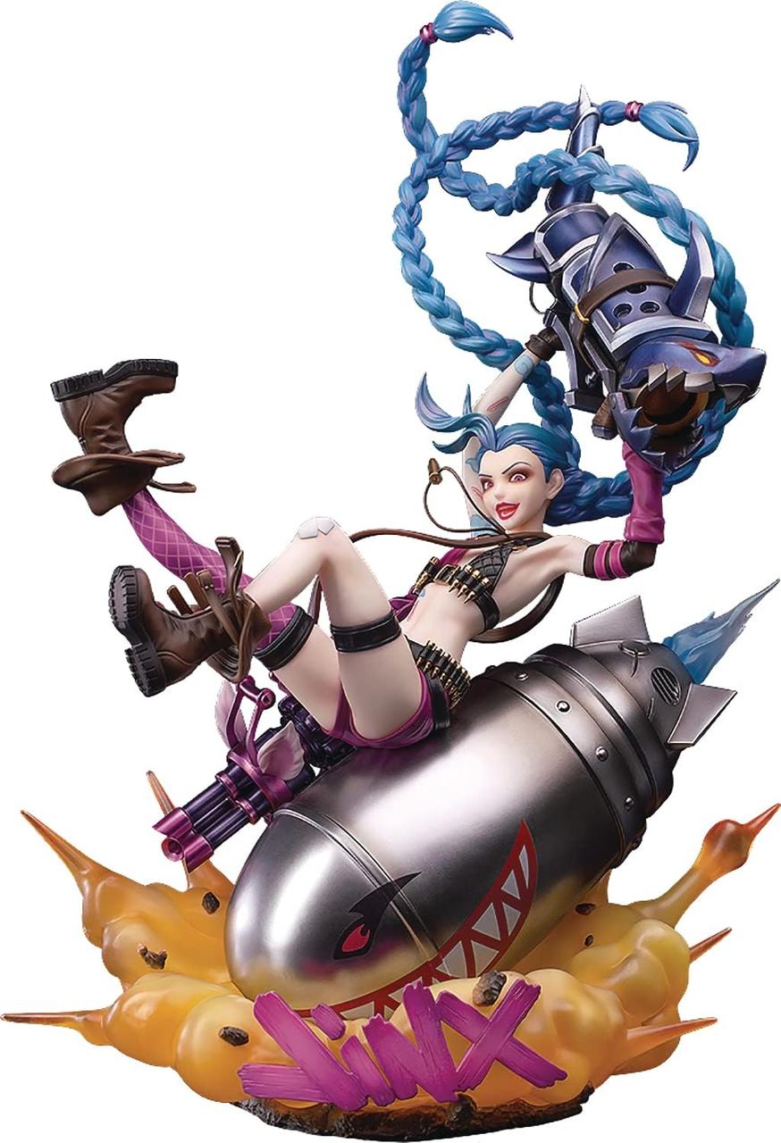Статуетка Jinx Джинкс Ліга Легенд League of Legends 32 см LOL 22. 38
