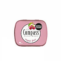 Конфеты Compass Fresh mints без сахара (вишня ацерола), 14 г