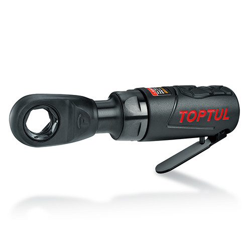 Тріскачка пневматична 1/4"/ 3/8"/ 1/4"HEX 54N/m 400об/хв mini TOPTUL GDAE0402, фото 1