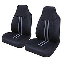 Чехол для автомобильного сиденья Mako, полиэстер, передняя пара, высокая спинка универсальные