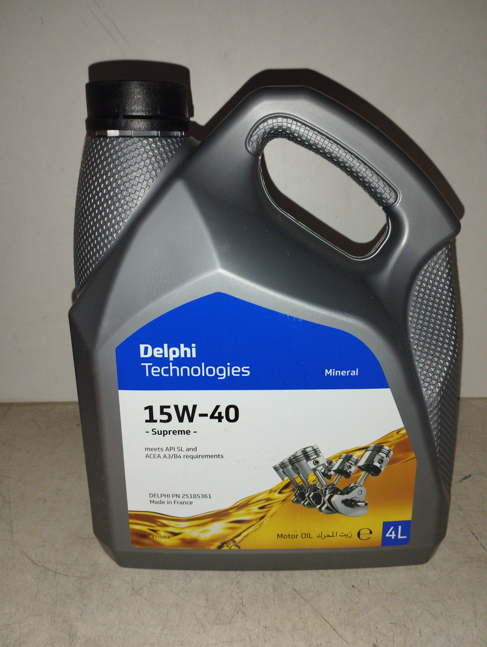 Олива моторна DELPHI Prestige 15W-40 4 л, фото 1