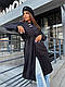 Жіноче базове демісезонне кашемірове трендове пальто з якісною підкладкою з поясом однотонне міді, фото 10