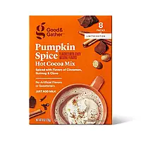 Гарячий шоколад Good & Gather Pumpkin Spice Hot Cocoa 8s 226g