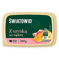 Сир плавлений з Шинкою Swiatowid z Szynka ser topiony, 150г