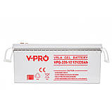 Акумулятор гелевий Volt Polska GEL VPRO PREMIUM 12V 220Ah VRLA, фото 3