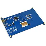 Екран Waveshare 7" 1024x600 LCD IPS Capacitive TS HDMI для PI 3/PI 4/Zero (WAV-11199), фото 5