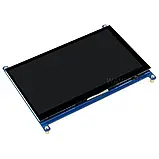 Екран Waveshare 7" 1024x600 LCD IPS Capacitive TS HDMI для PI 3/PI 4/Zero (WAV-11199), фото 3
