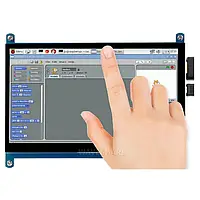 Экран Waveshare 7" 1024x600 LCD IPS Capacitive TS HDMI для PI 3/PI 4/Zero (WAV-11199)