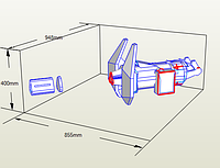 PaperKhan конструктор из картона AIE-486H HMG турель пулемет макет модель паперкрафт подарок сувенир игрушка