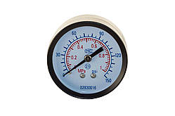 Манометр Intertool 1/4" (PT-1436)