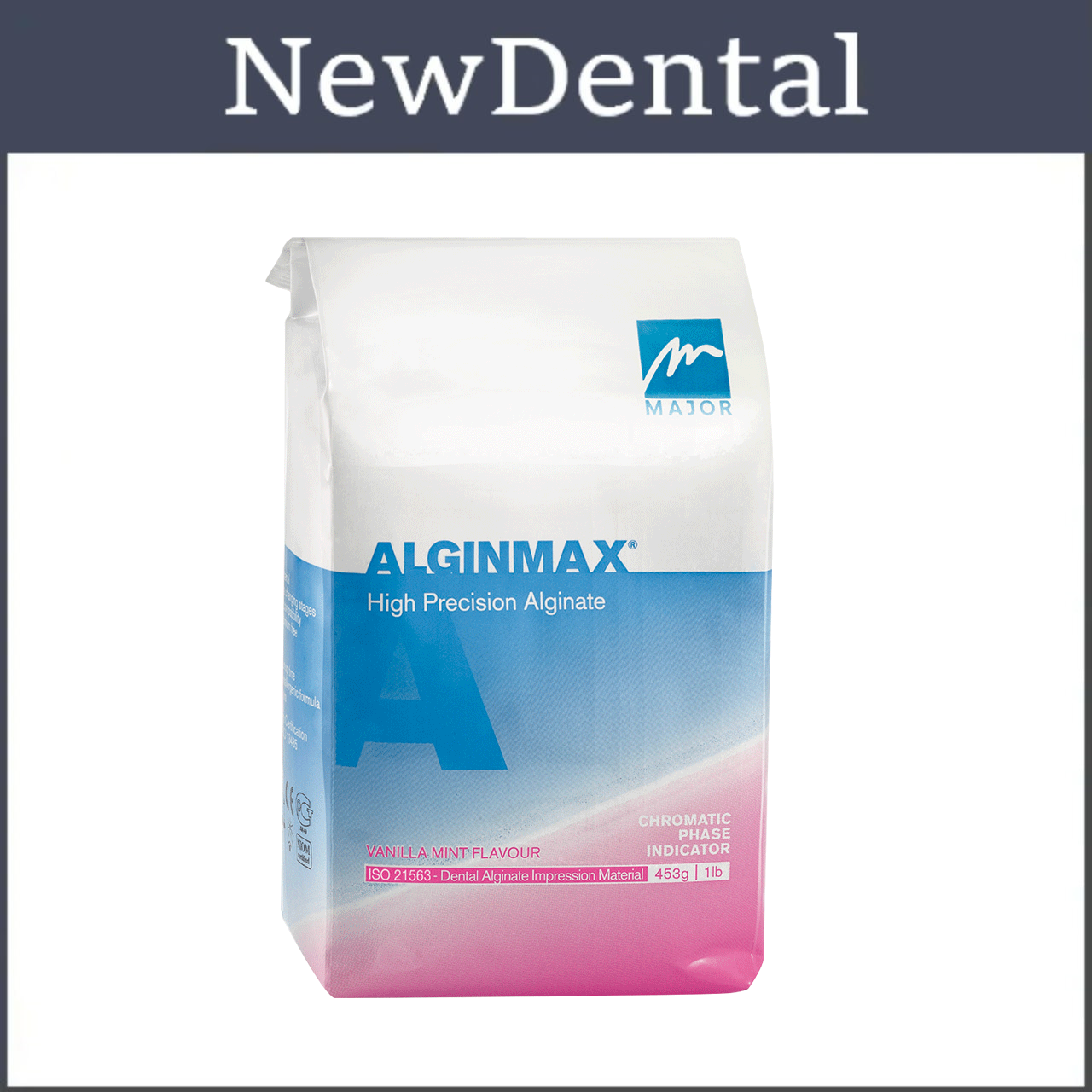 Матеріал стоматологічний ALGINMAX 1x453г