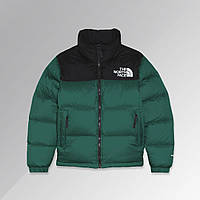 Мужская куртка пуховик The North Face зимняя теплая до -25 зеленая