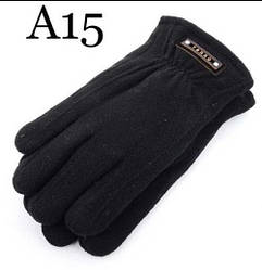 Рукавички чоловічі, верх фліс, всередині хутро, оптом ПАК/6пар (р.11-13), Тепло