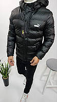Куртка чоловіча зимова ЕКО ШКІРА PUMA розміри 48-56 "TIMYR" недорого від прямого постачальника